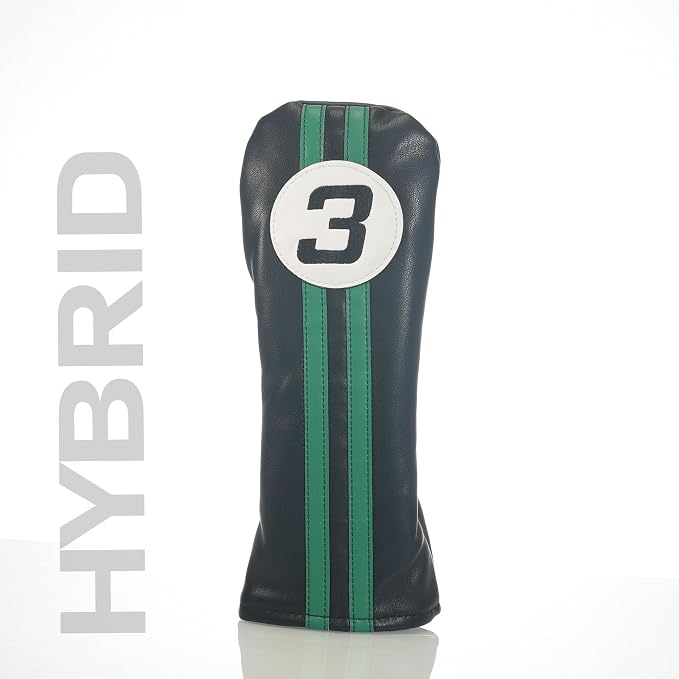 Single Headcover, Easy Slip-On Easy-Off Golf Club Head Cover, Fleece Lined - Image 2