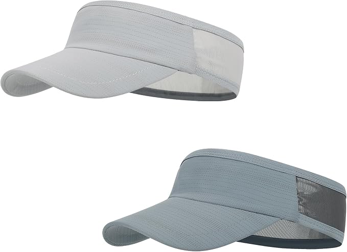HH HOFNEN Sports Sun Visor Cooling Lightweight Stretchy Packable Running Golf by HHHOFNEN