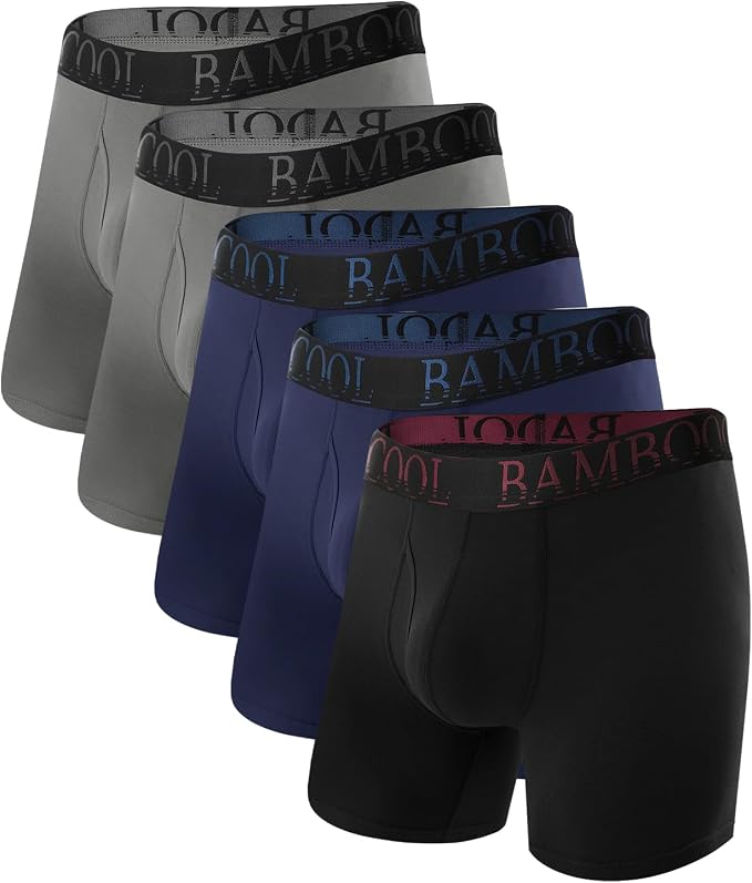 BAMBOO COOL Men's Ultra ComfortSoft Underwear, Moisture Wicking & Breathable No by BAMBOOCOOL