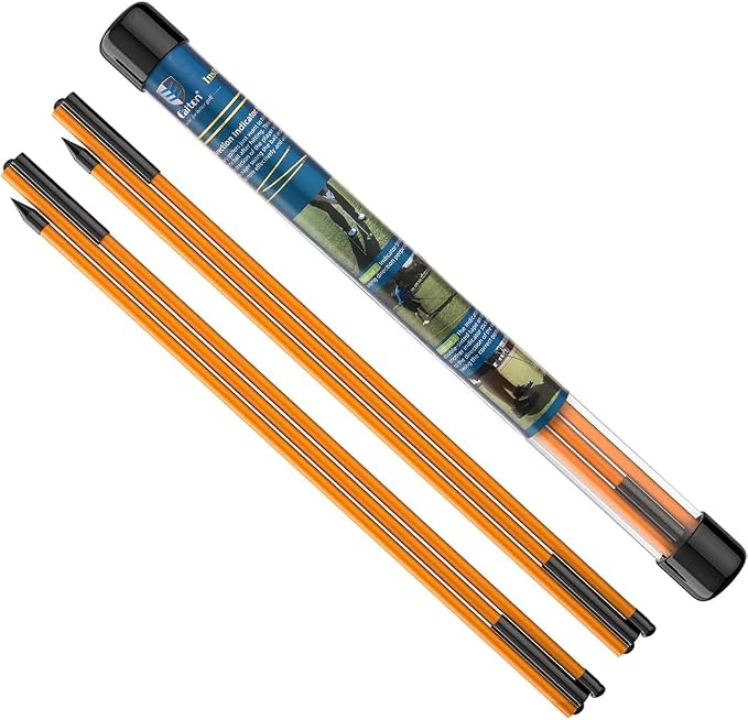 CAITON Golf Alignment Sticks 2 Sets by CAITON