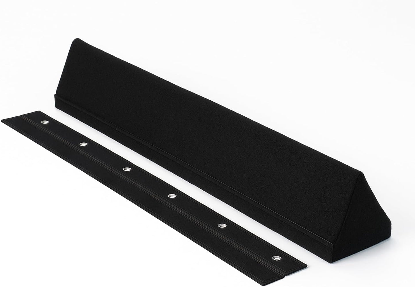 Impact sports Golf Enclosure Triangle Bumpers Impact-Absorbing Safety Padding for Simulator Edges – Connectable Design Rebounds Golf Balls – Fits Bottom Edge or Poles