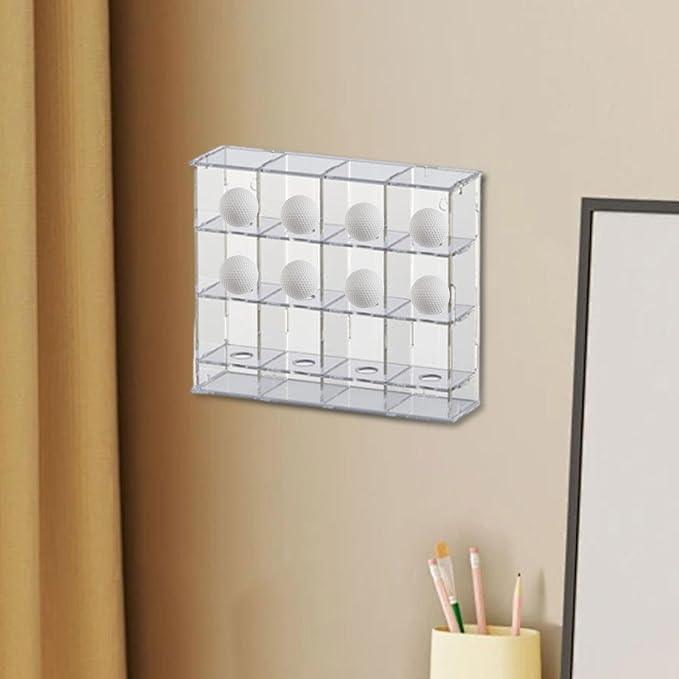 Acrylic Golf Ball Display Rack Storage Holder Case Collection Practical Clear - Image 7