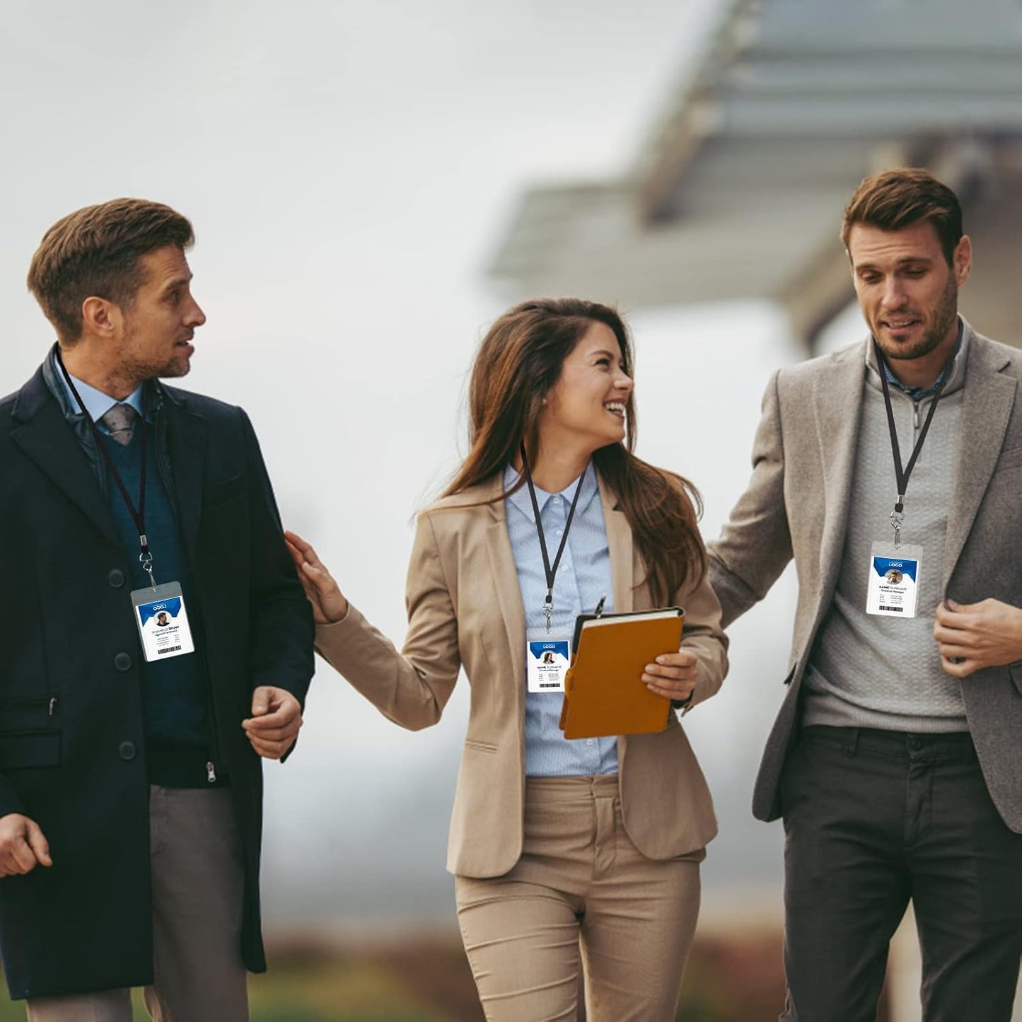 120 Pcs Black Lanyards Premium Bulk Flat Lanyards 36" with Swivel J Hook for ID Name Badge Holder, VIP, School, Kids, Coach, Conference, Festival and Hang Keys