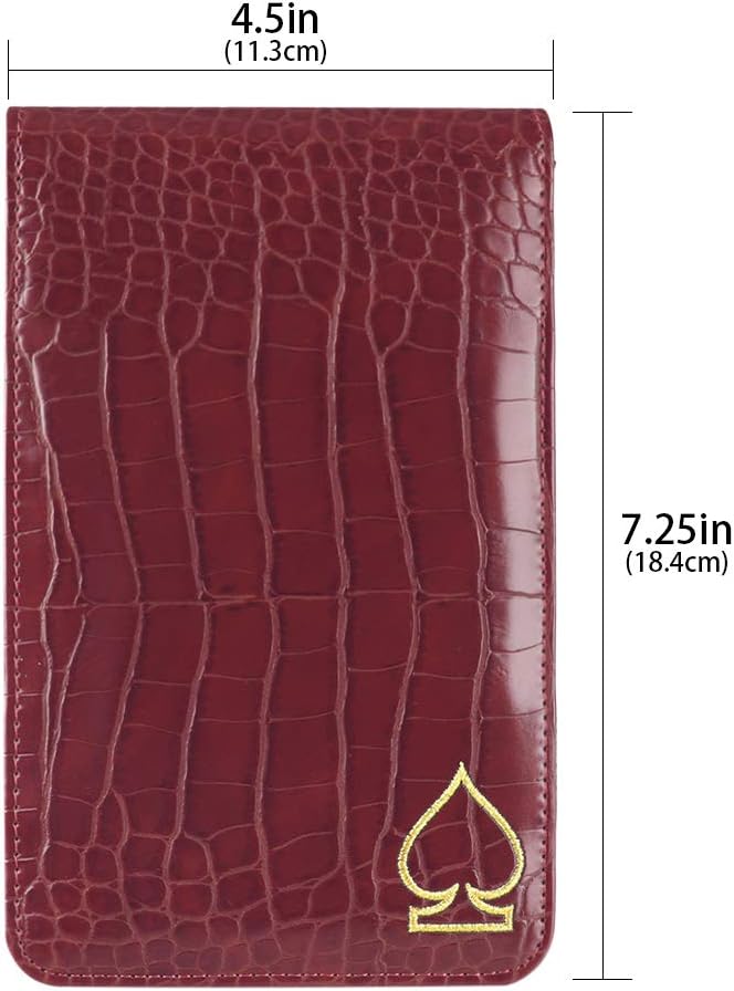 Craftsman Golf Crocodile Pattern Golf Scorecard Holder and Yardage Book Cover - Image 3