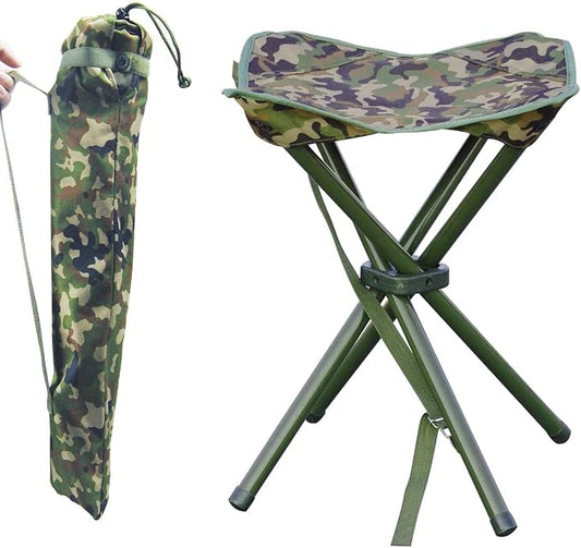 JSHANMEI Camping Stool Portable Folding Stool by JSHANMEI