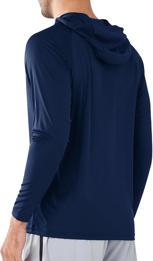 NORTHYARD Men's UPF 50+ Hoodie Shirts Long Sleeve Sun Protection Fishing Swim - Image 3