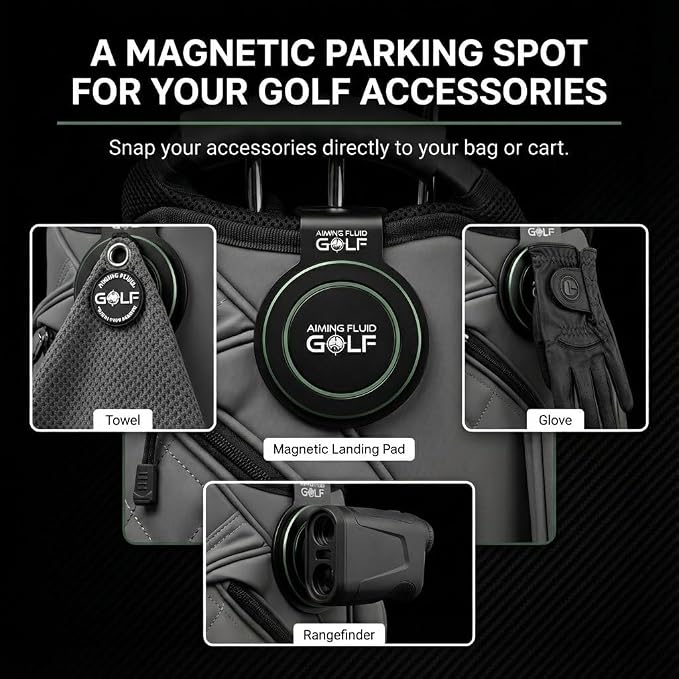 Magnetic Golf Landing Pad – Industrial Steel Core, Universal Fit - Image 2
