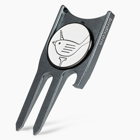 Birdicorn Golf Divot Repair Tool & Golf Ball Marker 6-in-1 Golf Divot Tool