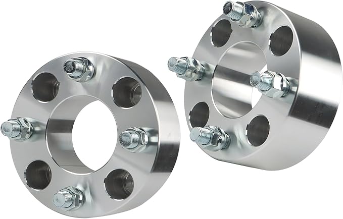 WFLNHB 2pcs Golf Cart Wheel Spacers 2 inch 4x101.6mm Hub Bore: 62mm Thread by WFLNHB