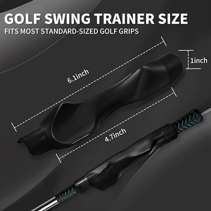 Golf Grip Trainer for Correct Hand Position Golf Training Aid Practice Kit for - Image 4