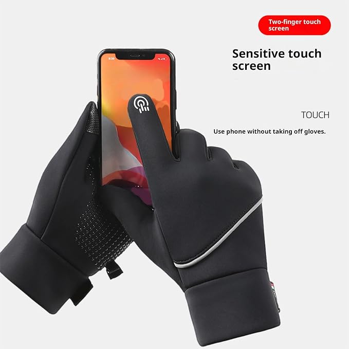 Heated Gloves for Men and Women, Winter Full Finger Hand Warmers Heated Gloves - Image 5