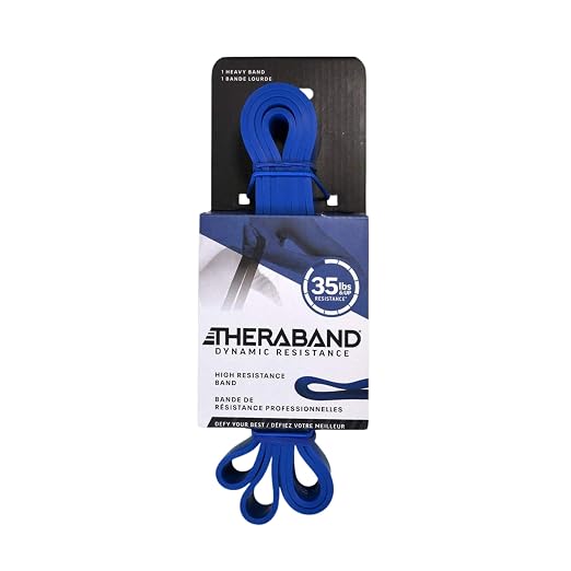 THERABAND High Resistance Band, Elastic Super Bands by TheraBand%E2%84%A2