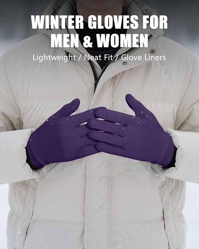 Aegend Lightweight Winter Gloves - Image 6