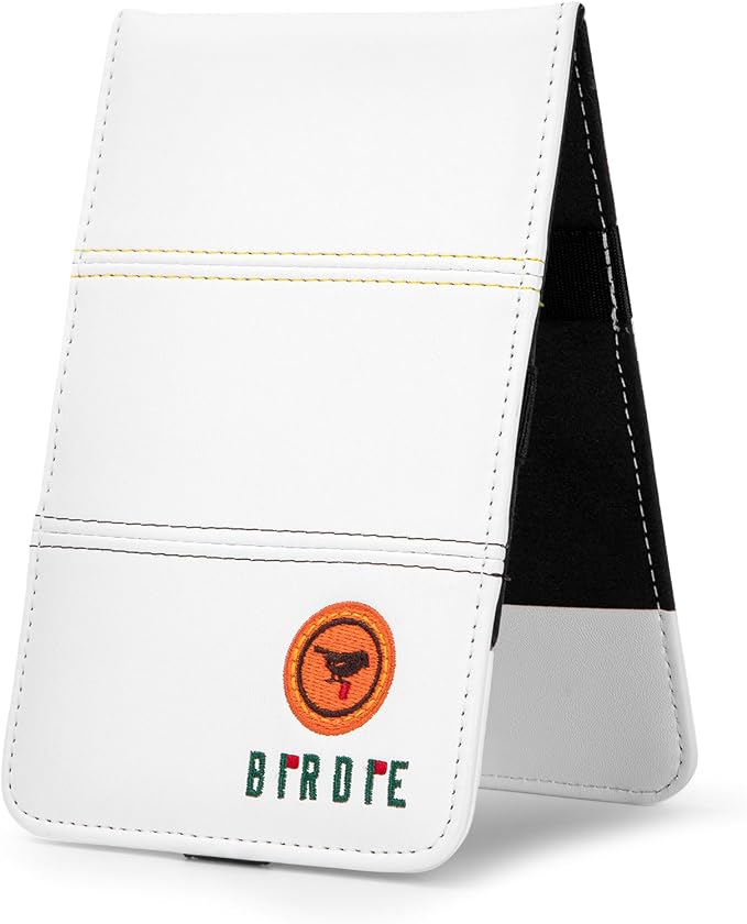 Golf Scorecard & Yardage Book Holder Cover Quality Leather Golf Scorecard by ALIENNANAGolf