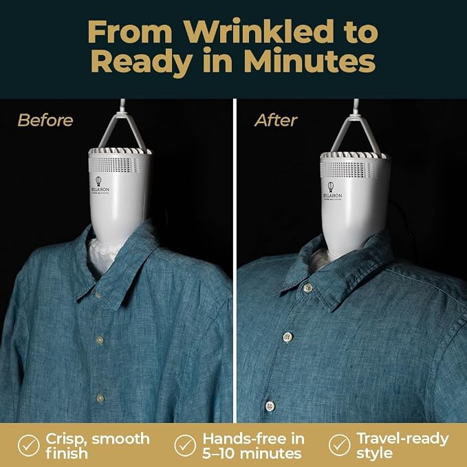 VOYAGE – Portable Travel Shirt Press & Wrinkle Remover - Image 5