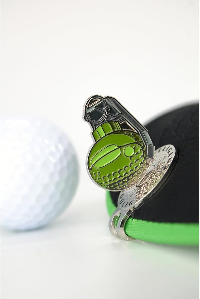 Funny Golf Ball Marker + Premium Magnetic Hat Clip | Unique Gift - Image 2