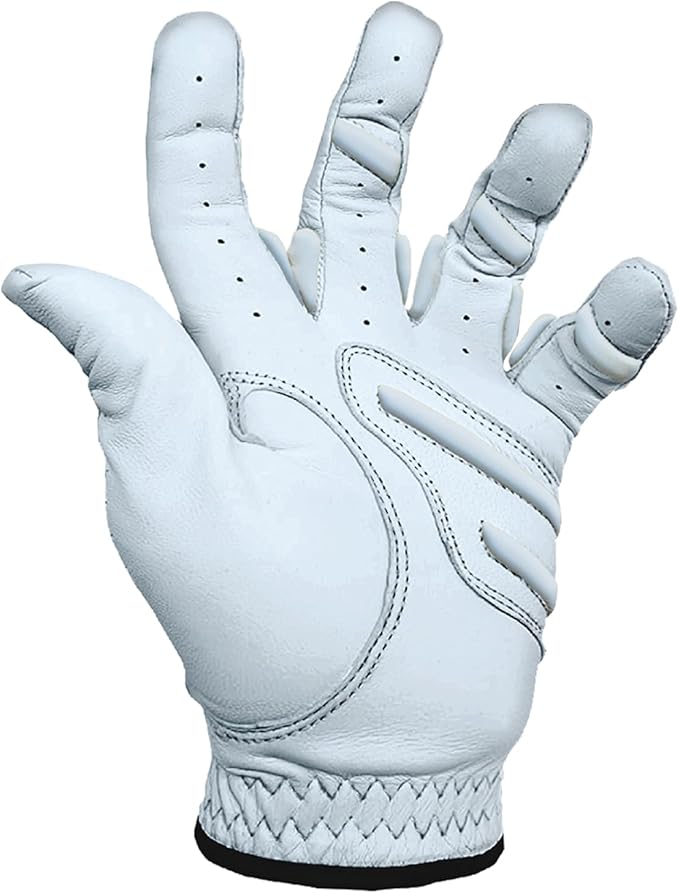 MONKEY GRIP Golf Glove Nonslip No Slice Pad Premium Cabretta Leather Power Good by MonkeyGrip