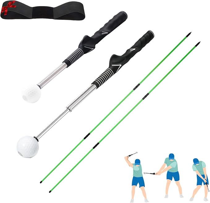Retractable Golf Swing Trainer by NomadSphere