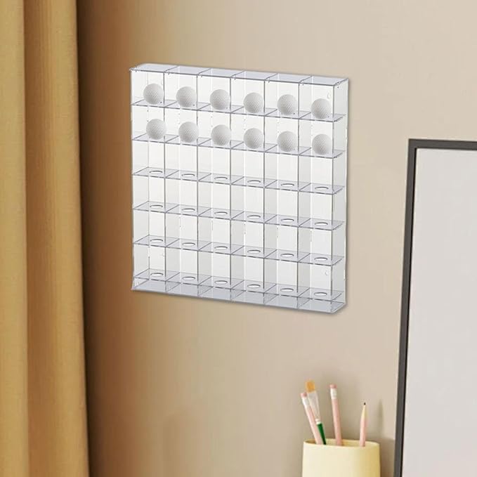 Acrylic Golf Ball Display Rack Storage Holder Case Collection Practical Clear - Image 6
