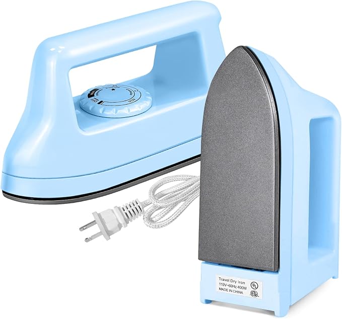 Generic Mini Iron for Crafts & Clothing, Travel & Home Use, 4-Level Temp Adjust by Unknown