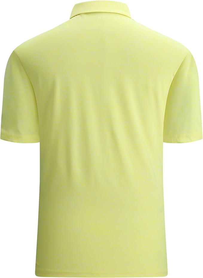 Alex Vando Mens Golf Shirt Moisture Wicking Quick-Dry Short Sleeve Casual Polo - Image 2