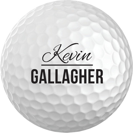 Infusion Personalized Logo Golf Balls - Custom Monogrammed (12 Balls)