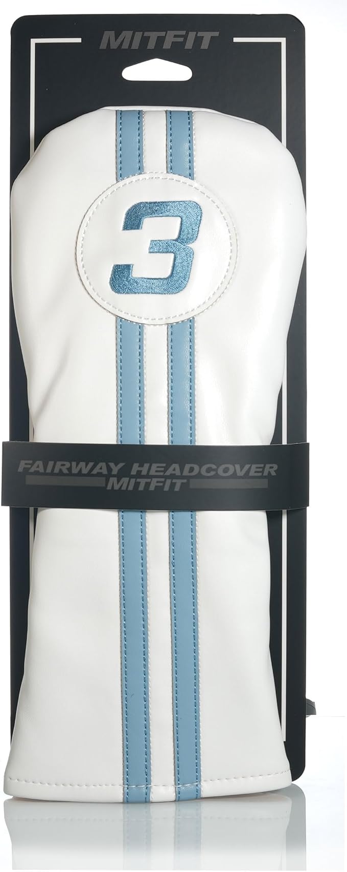 Single Headcover, Easy Slip-On Easy-Off Golf Club Head Cover, Fleece Lined by MitFit