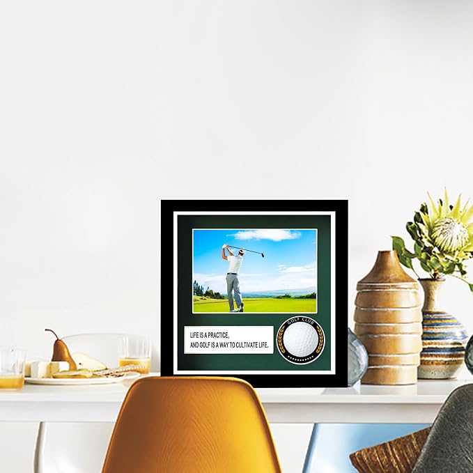 Golf Ball Case Display, 9.8"x8.6"Golf Ball Holder Display, Hole in One Display - Image 9