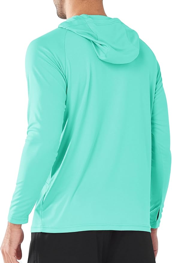 NORTHYARD Men's UPF 50+ Hoodie Shirts Long Sleeve Sun Protection Fishing Swim - Image 3