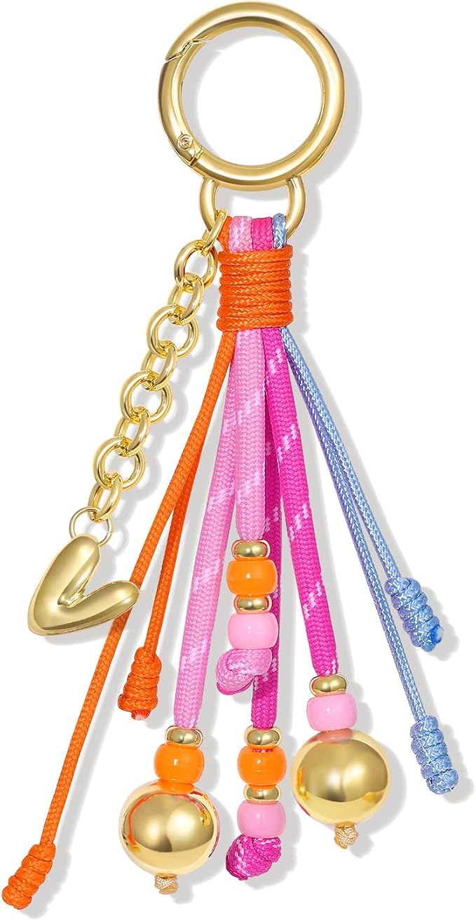 KissYan Christmas Initial Bag Charm by KissYanJewelry