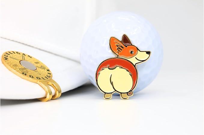 Funny Golf Ball Marker + Premium Magnetic Hat Clip | Unique Gift - Image 4