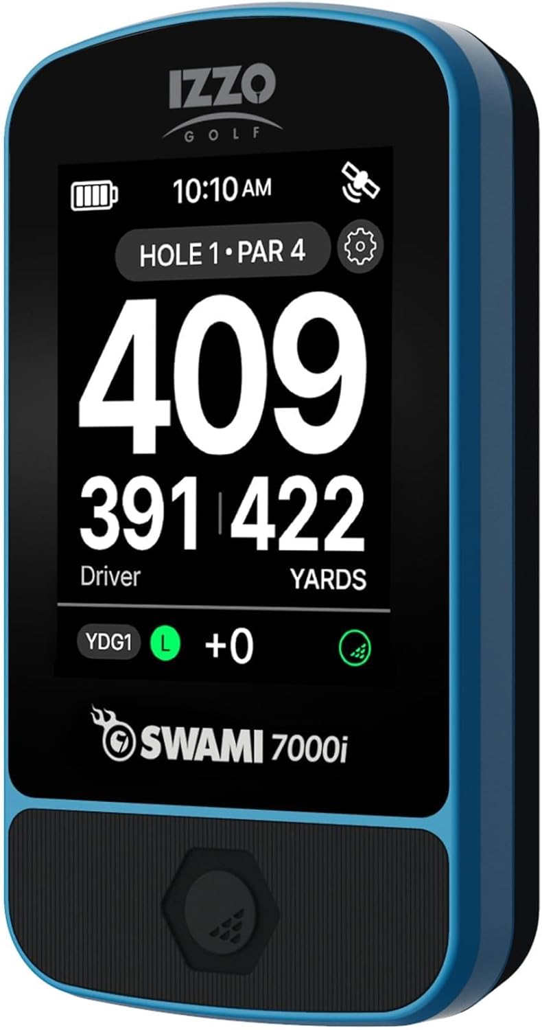 Izzo Swami Golf GPS Rangefinder - Color Display & Scorekeeper