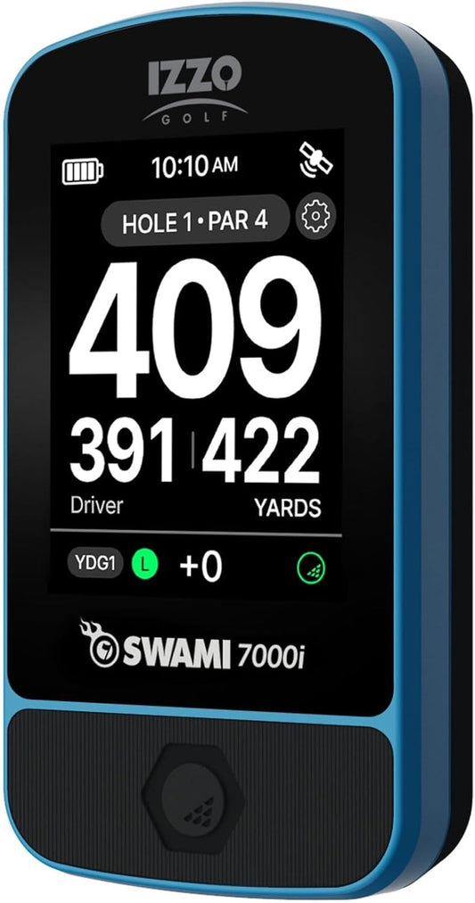 Izzo Swami Golf GPS Rangefinder - Color Display & Scorekeeper