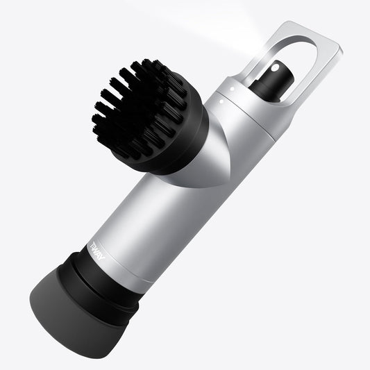 Golf Club Brush Cleaner with Water Spray Bottle and Sponge - Clean Golf Clubs Golf Balls Shoes All at Once - Heavy Duty - Golf Cleaning Device - Golf Accessories- USA Company