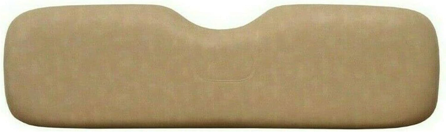 Huskey Parts Company Golf Cart Seat Cushion for Front Seat Lean Back, Stone Color for EZGO RXV 2008+, Golf Cart Front Seat Replacement with Mounting Hardware