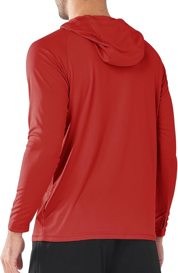 NORTHYARD Men's UPF 50+ Hoodie Shirts Long Sleeve Sun Protection Fishing Swim - Image 3