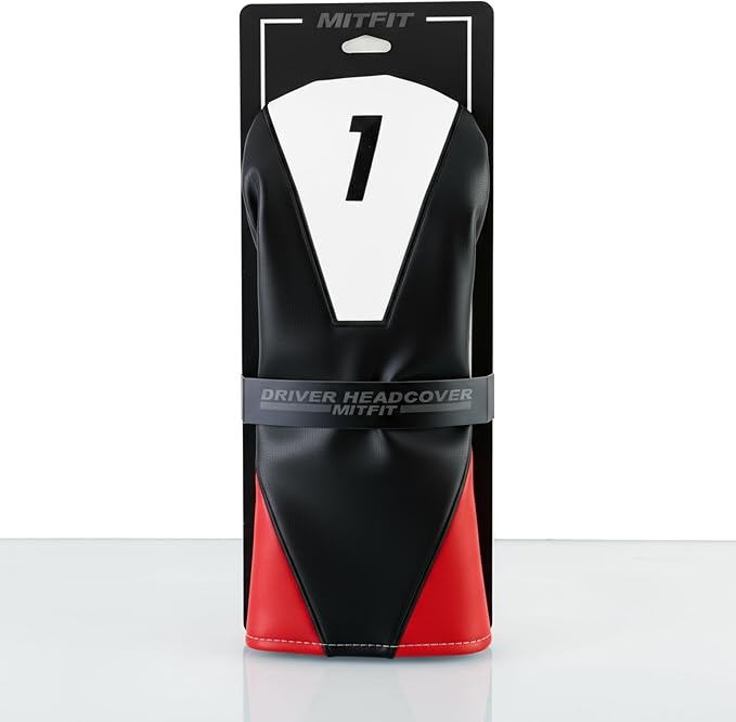 Single Headcover, Easy Slip-On Easy-Off Golf Club Headcover, Fleece Lined by MitFit