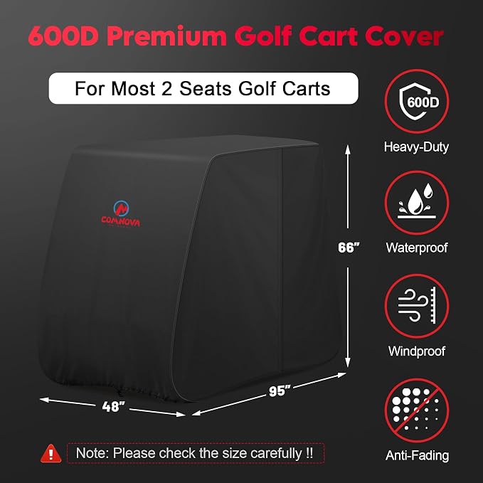 Comnova Golf Cart Cover 2 Passenger - Image 2