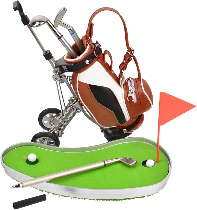 Dual-Purpose Creative Golf Pen Holder - Image 4