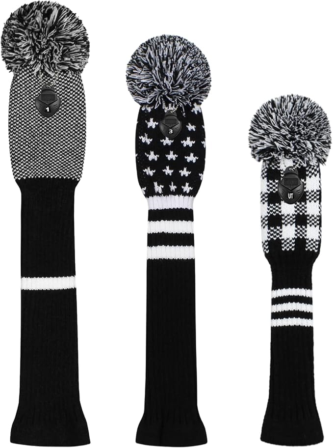 Scott Edward Knit Golf Head Covers - Image 2