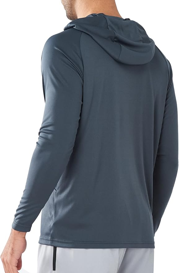 NORTHYARD Men's UPF 50+ Hoodie Shirts Long Sleeve Sun Protection Fishing Swim - Image 3
