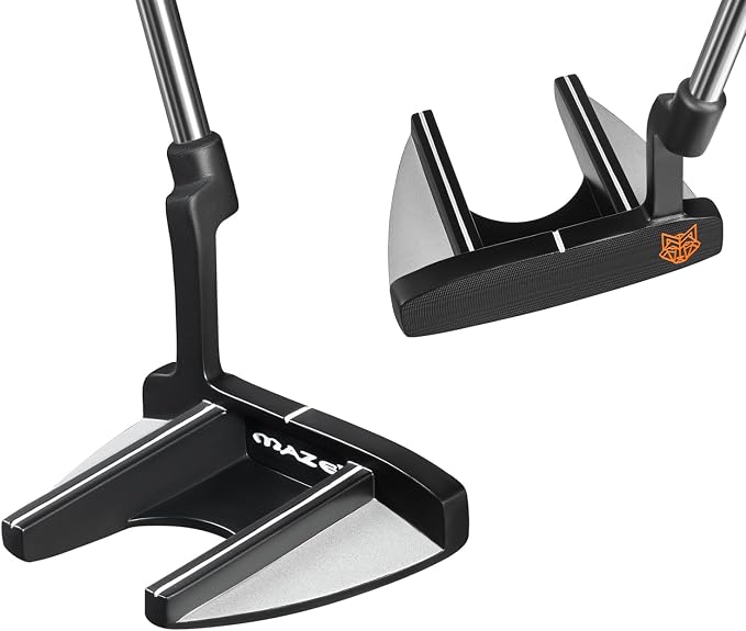 MAZEL Tour GS Men's Golf Putter, Right Handed, Golf Head Cover Included by MAZEL