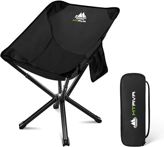 Lightweight Folding Camping Chair — 3.3 lb Compact Portable Design, One-Piece by MTRVR%C2%AEOfficial