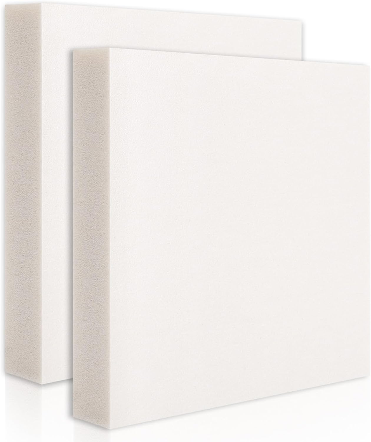 Gvereld High Density XPS Foam Board, 2 Pack 11.7x11.7X 2in Polystyrene Craft Foam Sheets, Rigid and Easy to Shape,DIY Modeling Art Projects, Party Decoration, Cosplay Prop Production, Heat Insulation