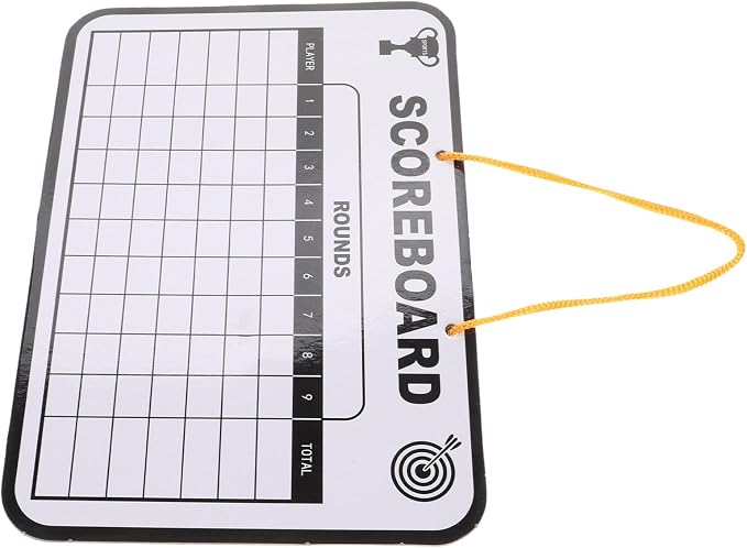 TOYANDONA 1Set Multi Use Golf Score Writing Board Double Sided Dry Erase by TOYANDONA