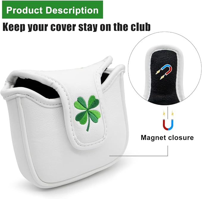 Golf Headcovers Live Lucky Golf Driver Covers Advanced Embroidery Fairway Wood - Image 3