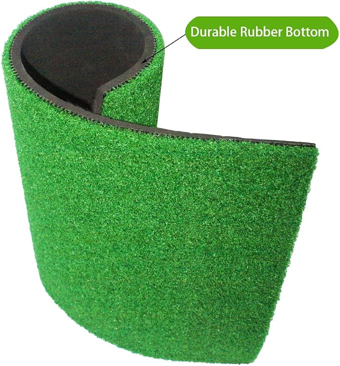 Golf Hitting Mat -32 x 20 inch Artificial Turf, SBR Foam Bottom - Image 6