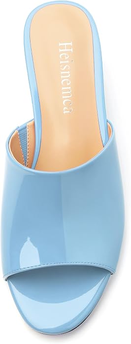 Wedge Sandals for Women Open Toe Wedge Heels Womens Matte High Heel Sandal - Image 3