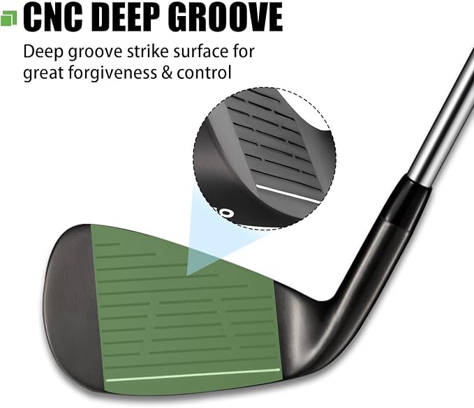 MAZEL WM-X1/2 Individual Men Golf Club Irons 1, Pitching Wedge, Approach Wedge - Image 2