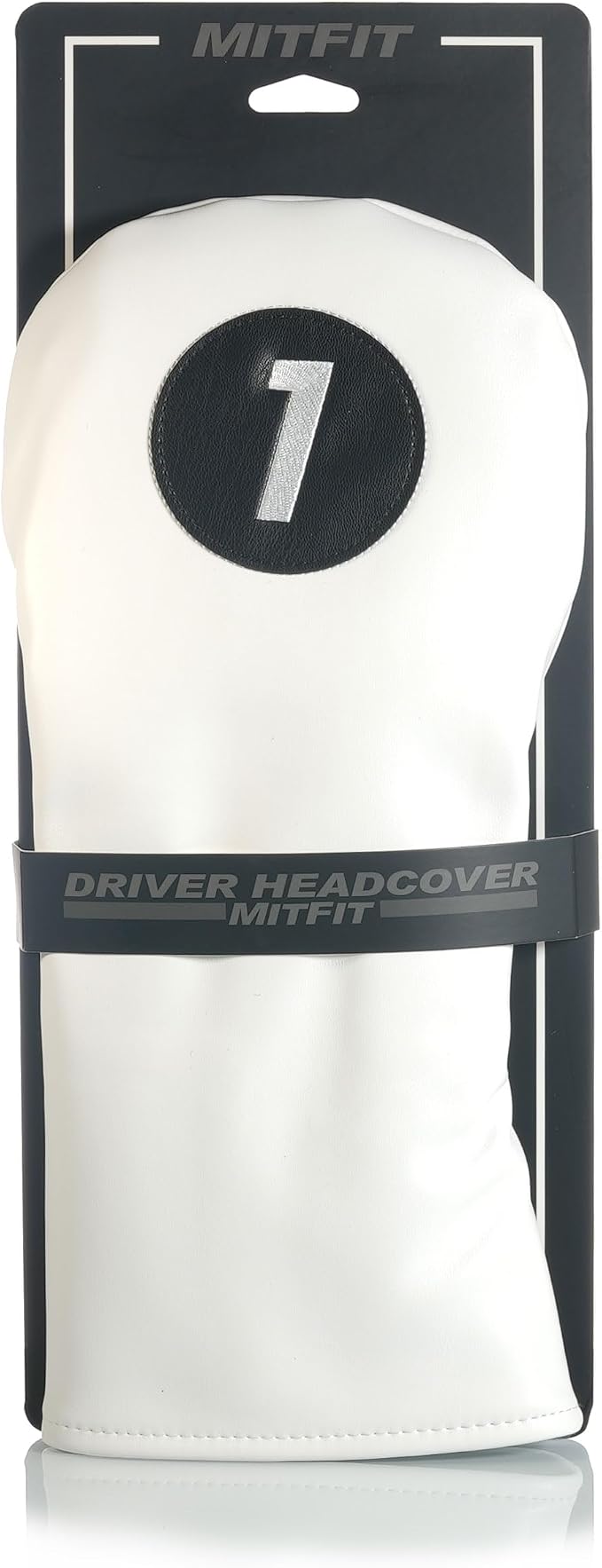 Single Headcover, Easy Slip-On Easy-Off Golf Club Head Cover, Fleece Lined by MitFit
